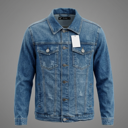Follow Your Dreams Blue Denim Jacket