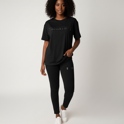 Casual Short Sleeve "Essentials" Print Set