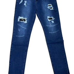 TS-9492 Men Blue  Skinny Fit Jeans