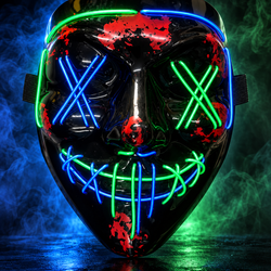 LED Glowing Purge Mask Style 1