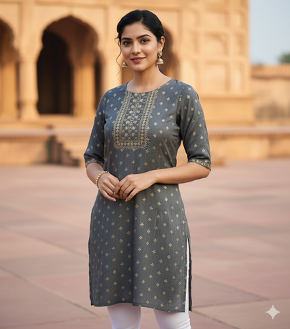 Ladies Long Sleeve Indian Top