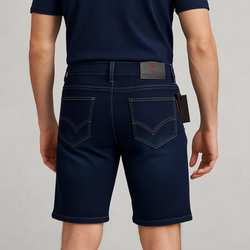 TS-9424 Men Midnight Blue 3/4 Jeans