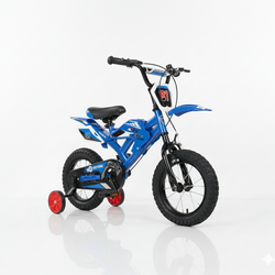 12" Motorbike Bicycle Blue