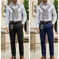DU-800 Men Colour Chino Dress Pants