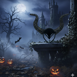 Malificent Head Horns