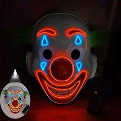 LED Clown Mask