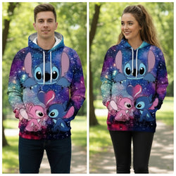 A Nick's Brand Galaxy Stitch and Angel Unisex Jacket