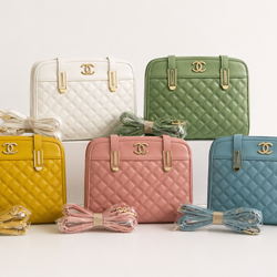 Chanel Diamond Stich Hand Bag 3309