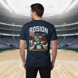Bosion Cartoon Print T Shirt