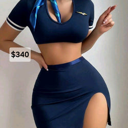 Sexy Flight Attendant  Costume