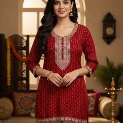 Ladies Embroidered Top