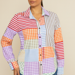 Checkerboard Charm Shirt