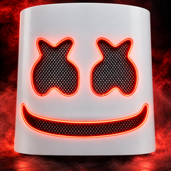 LED Marshmallow Mask