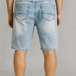 PF-1455 Men Distressed 3/4 Jeans