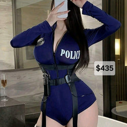 Police Long Sleeve Onesie