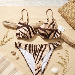 Tiger Brown Bikini 8008