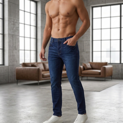 4719-Men Hyper Denim Jeans