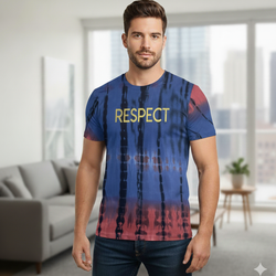 Respect Print Tee Shirt