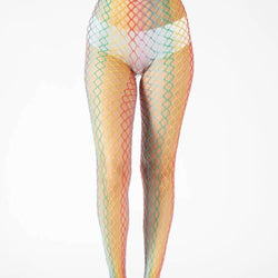 Mesh Rainbow Stocking