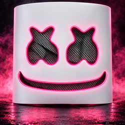 LED Marshmallow Mask