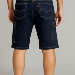 3427D- Men Cargo 3/4 Jeans