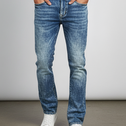 4702- Men Hyper Blue Pre Wash Jeans