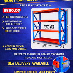 Steel Storage Shelves