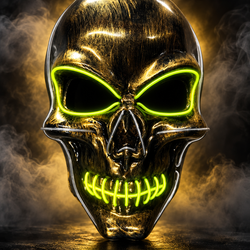 LED Horror Skull Mask