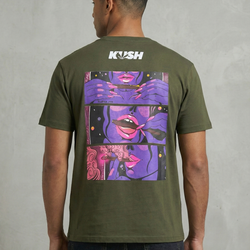 Kush Purple Dream Smoke Men Tee Shirt