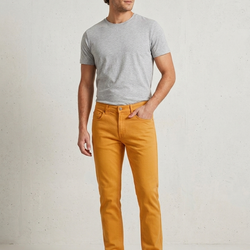 TS-7421 Men Stretch Colour Pants