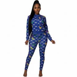 Butterfly Zip Up Tracksuit
