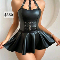 Cat Woman Suit (Onesie and Skirt)