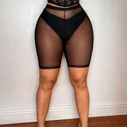 Mesh 3/4 Pants