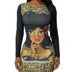 Afro Diva Dress