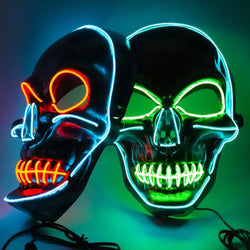 LED Horror Skull Mask