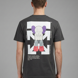 Off White Peek-A-Boo Men Tee Shirt