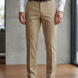 PK-9770 Men Khaki Long Dress Pants