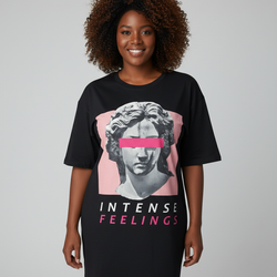 Printed Oversized Dresses