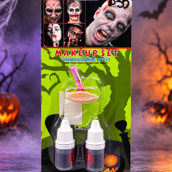 Fake Blood and Pick Makeup Set