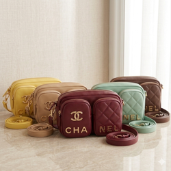 Chanel 2 Pocket Pouch Bag 1797