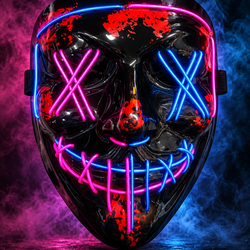 LED Glowing Purge Mask Style 1