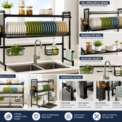Modern Dish Rack 25x11x31