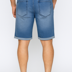 SH-8547 Men Light Blue 3/4 Jeans