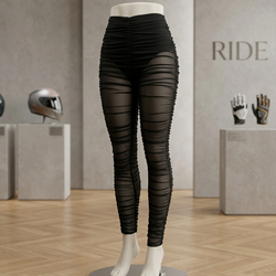 Mesh Long Scrunch Pants with Inner BP5282 W Capella
