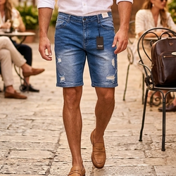 0738- Men 3/4 Jeans
