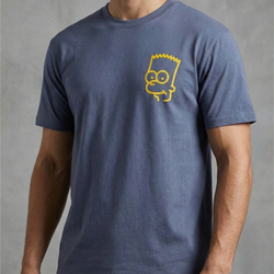 Bart Acid Melt Men Tee Shirt