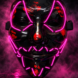 LED Glowing Purge Mask Style 3