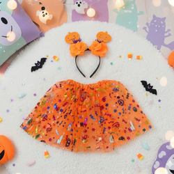 Girls Pumpkin Costume