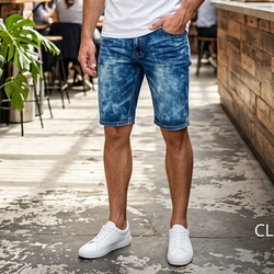 Men Blue Jingo 3/4 Jeans