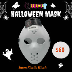 Jason Halloween Hard Plastic Mask
